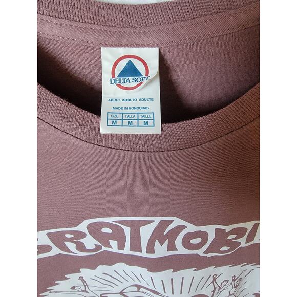 Bratmobile   band   t shirt size Medium Mauve - Picture 2 of 2